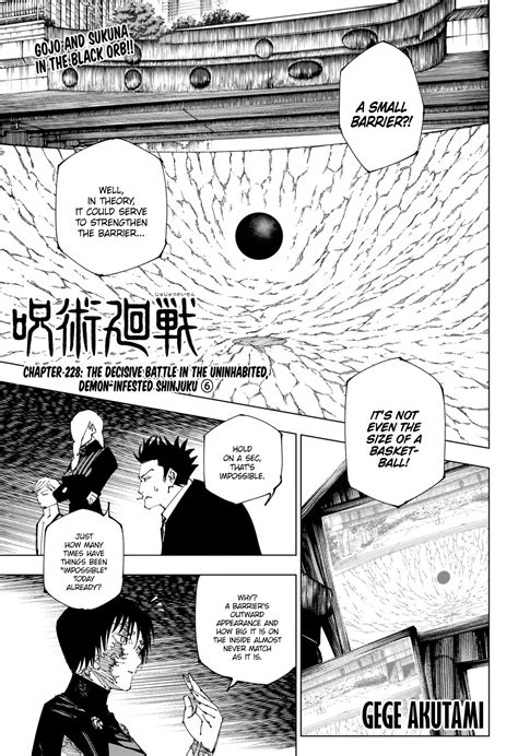 jjk chapter 228 leaks|Jujutsu Kaisen, Chapter 228